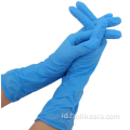 12 inci sarung tangan pelindung pemeriksaan nitril